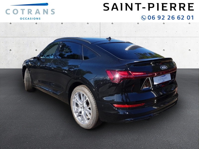 Photo 3 du véhicule AUDI e-tron Sportback 55 408ch S Line e-quattro - Vue extérieure