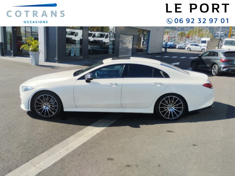 Photo 11 du véhicule MERCEDES-BENZ Classe CLS 400 d 340ch AMG Line+ 4Matic 9G-Tronic - Vue extérieure