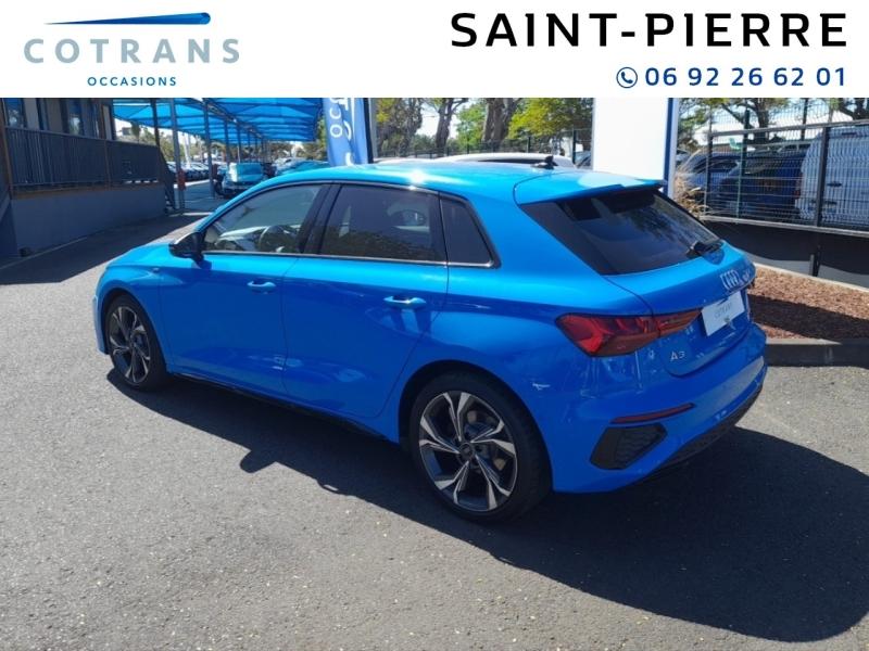 Photo 3 du véhicule AUDI A3 Sportback 35 TFSI 150ch Mild Hybrid S line S (…) - Vue extérieure