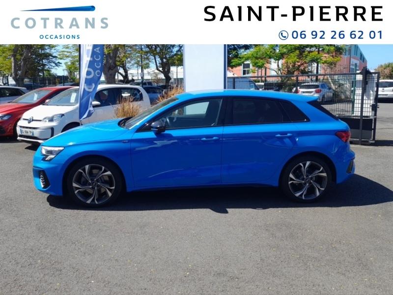 Photo 9 du véhicule AUDI A3 Sportback 35 TFSI 150ch Mild Hybrid S line S (…) - Vue extérieure