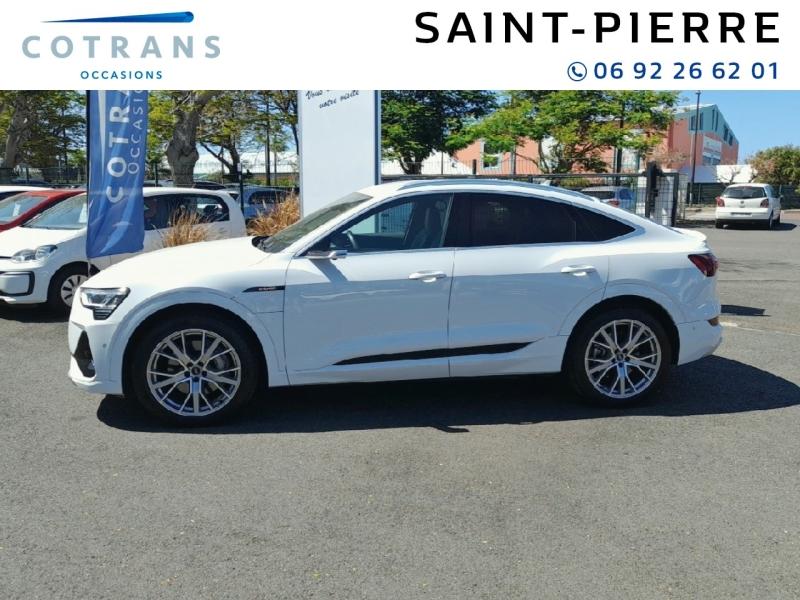 Photo 9 du véhicule AUDI e-tron Sportback 55 408ch S Line e-quattro - Vue extérieure