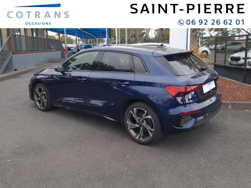 Photo 3 du véhicule AUDI A3 Sportback 30 TFSI 110ch Mild Hybrid S line S (…) - Vue extérieure