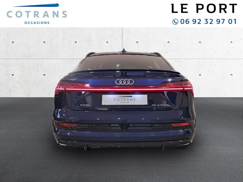 Photo 2 du véhicule AUDI e-tron Sportback 55 408ch S Line e-quattro - Vue extérieure