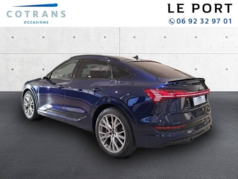 Photo 3 du véhicule AUDI e-tron Sportback 55 408ch S Line e-quattro - Vue extérieure