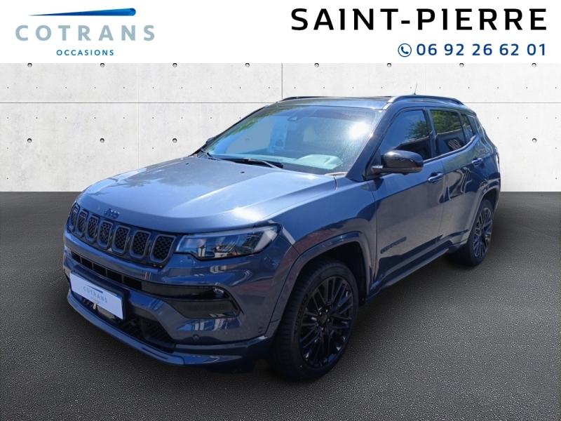 Photo 1 du véhicule JEEP Compass 1.3 Turbo T4 240ch PHEV 4xe Trailhawk - Vue extérieure
