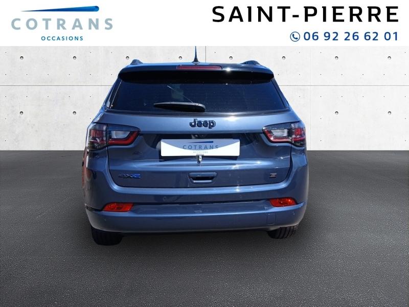 Photo 2 du véhicule JEEP Compass 1.3 Turbo T4 240ch PHEV 4xe Trailhawk - Vue extérieure