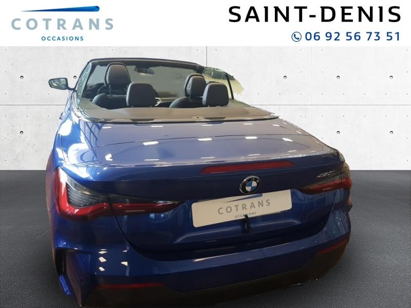 Photo 2 du véhicule BMW Série 4 Cabriolet 420iA 184ch M Sport - Vue extérieure
