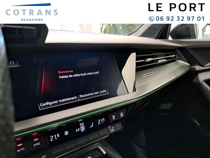 Photo 11 du véhicule AUDI A3 Sportback 35 TFSI 150ch Mild Hybrid S line S&nbsp;(…) - Vue extérieure