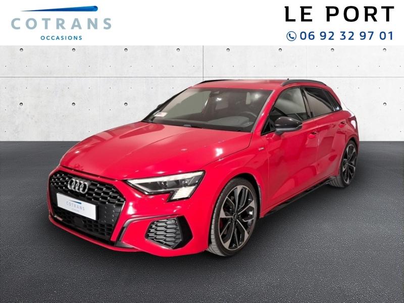 Photo 1 du véhicule AUDI A3 Sportback 35 TFSI 150ch Mild Hybrid S line S&nbsp;(…) - Vue extérieure