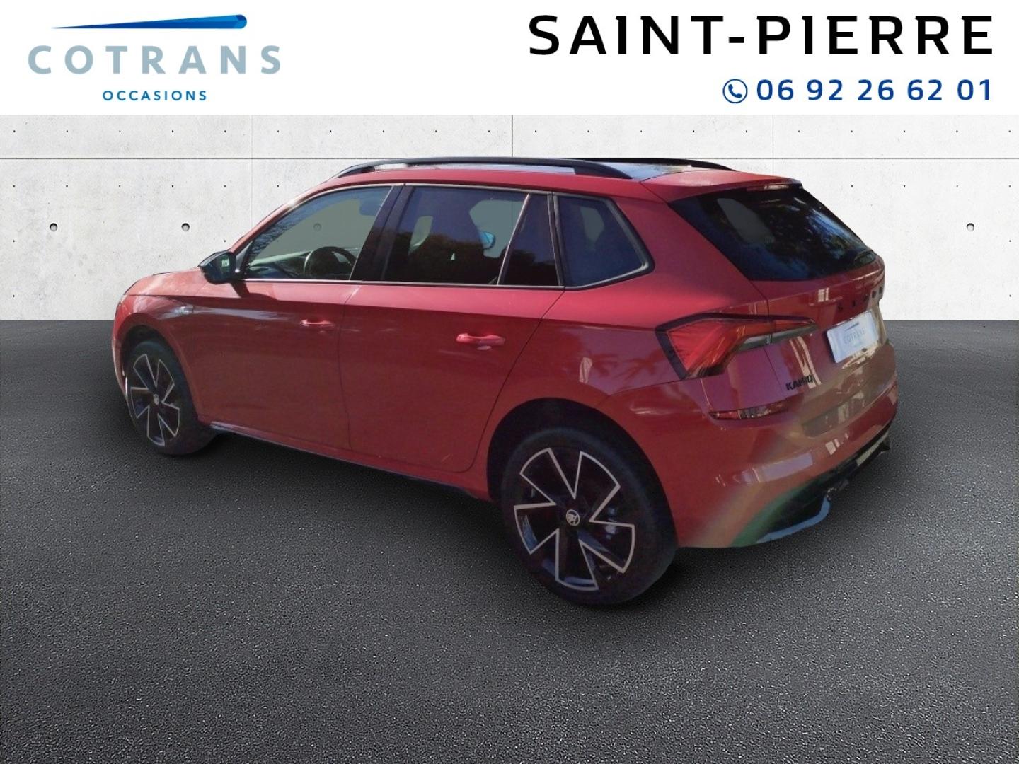 Photo 3 du véhicule SKODA Kamiq 1.0 TSI Evo 110ch Monte-Carlo DSG7 - Vue extérieure