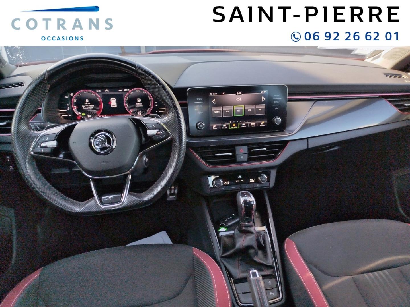 Photo 4 du véhicule SKODA Kamiq 1.0 TSI Evo 110ch Monte-Carlo DSG7 - Vue extérieure