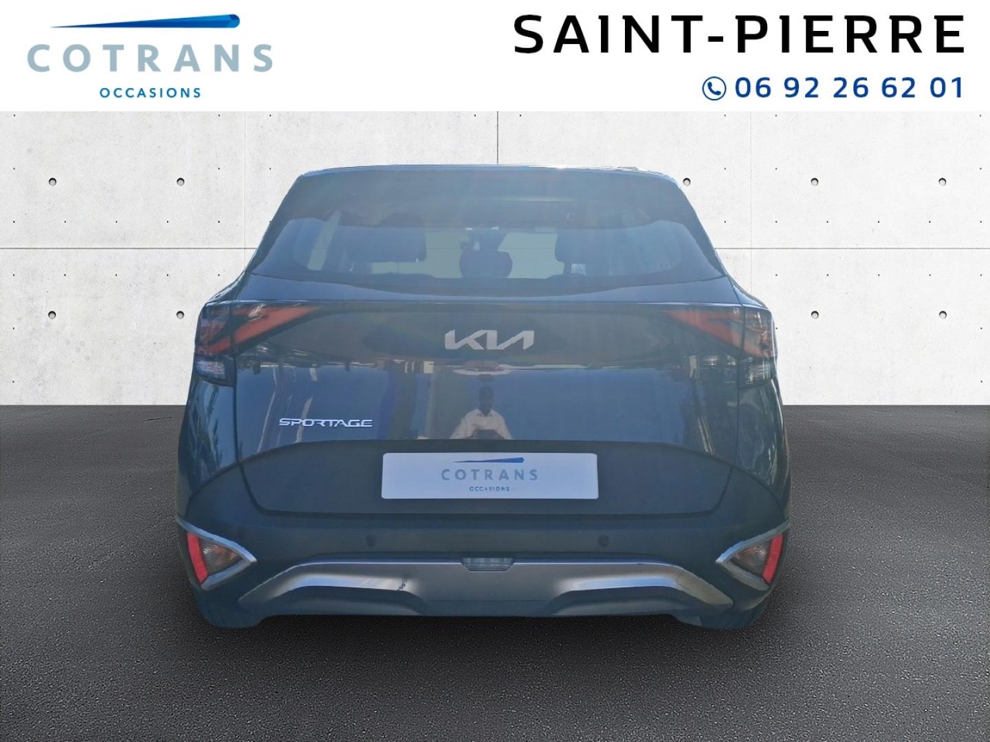 Photo 2 du véhicule KIA Sportage 1.6 T-GDi 150ch MHEV  Design DCT7 4x2 - Vue extérieure