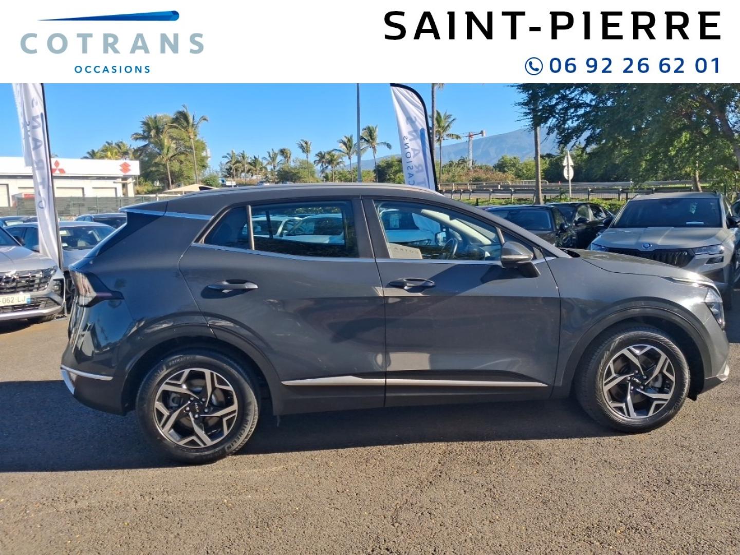 Photo 10 du véhicule KIA Sportage 1.6 T-GDi 150ch MHEV  Design DCT7 4x2 - Vue extérieure