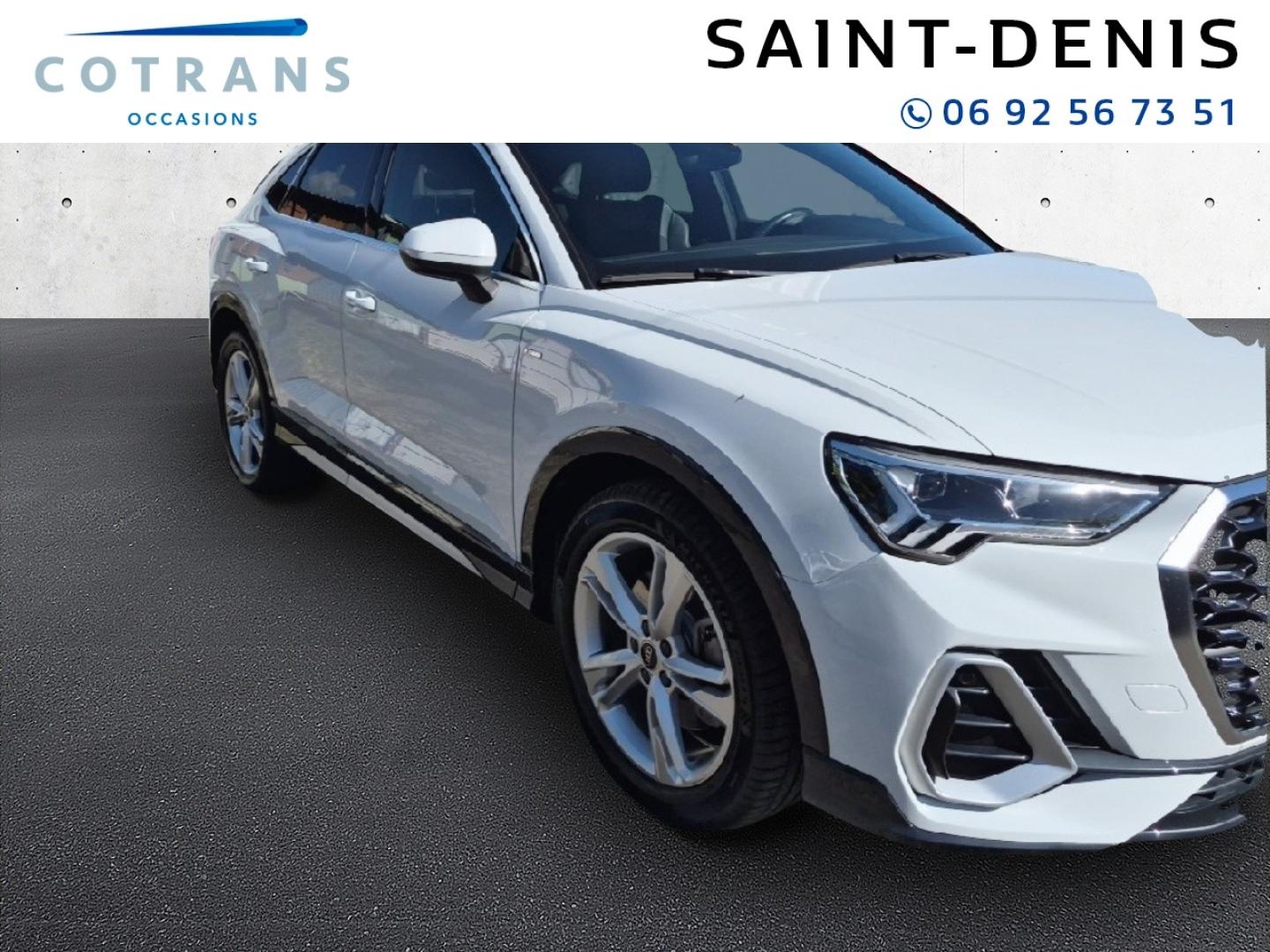 Photo 3 du véhicule AUDI Q3 Sportback 45 TFSI e 245ch S line S tronic 6 - Vue extérieure