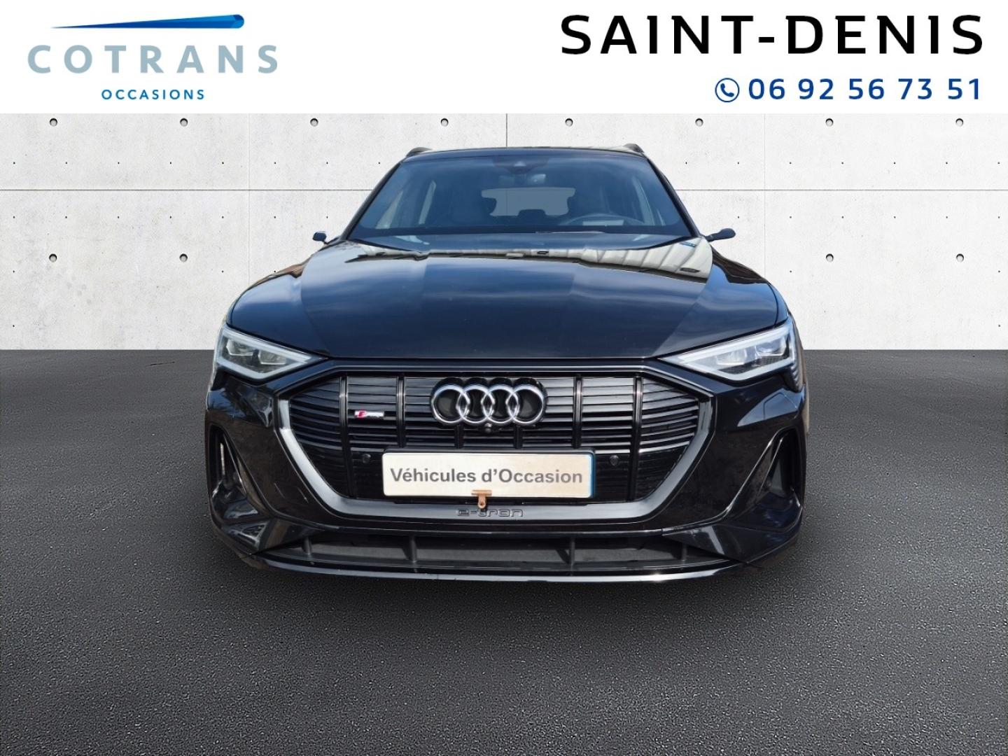Photo 2 du véhicule AUDI e-tron Sportback 55 408ch S Line e-quattro - Vue extérieure