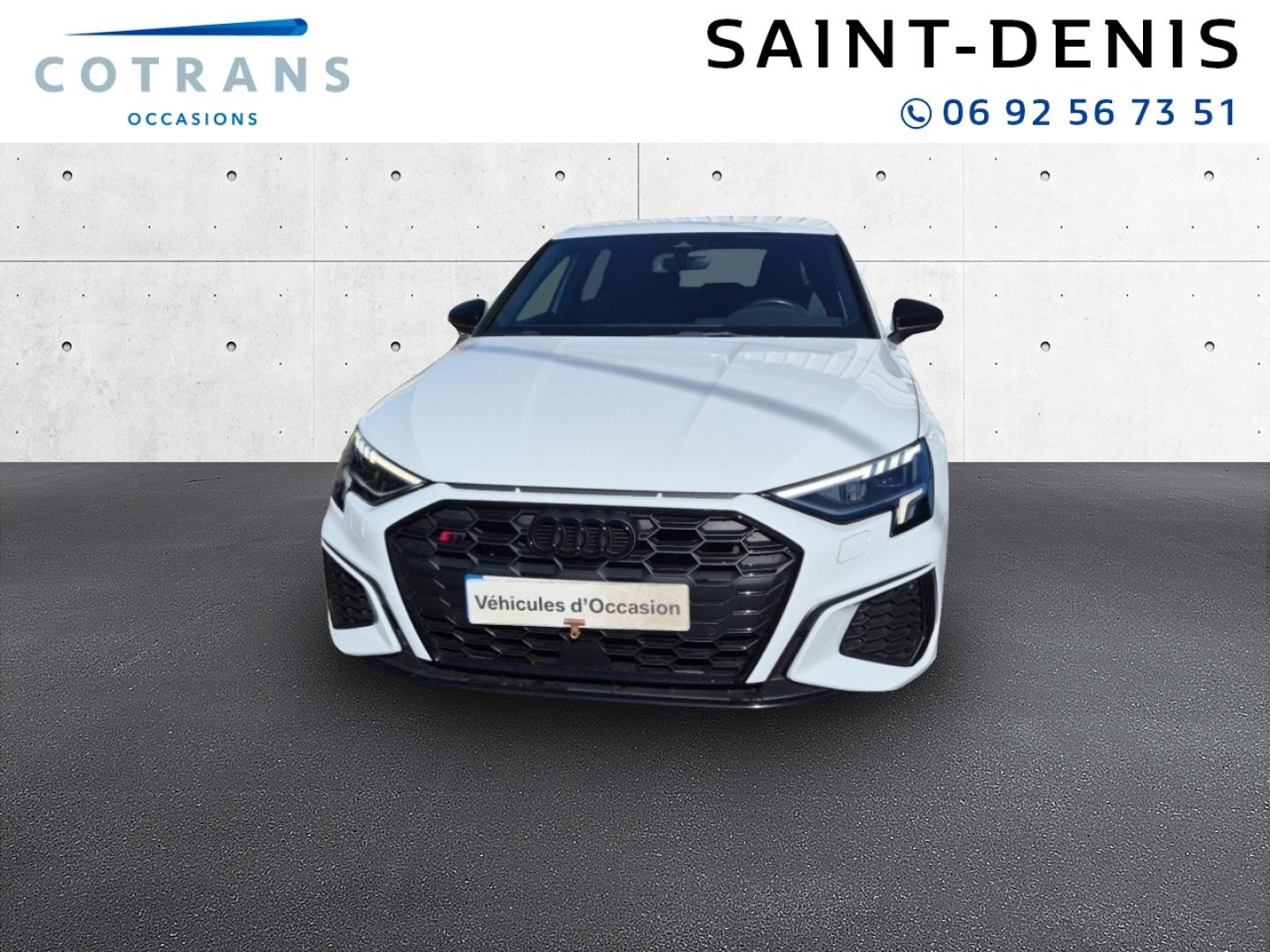Photo 2 du véhicule AUDI S3 Sportback 2.0 TFSI 310ch quattro S tronic 7 - Vue extérieure