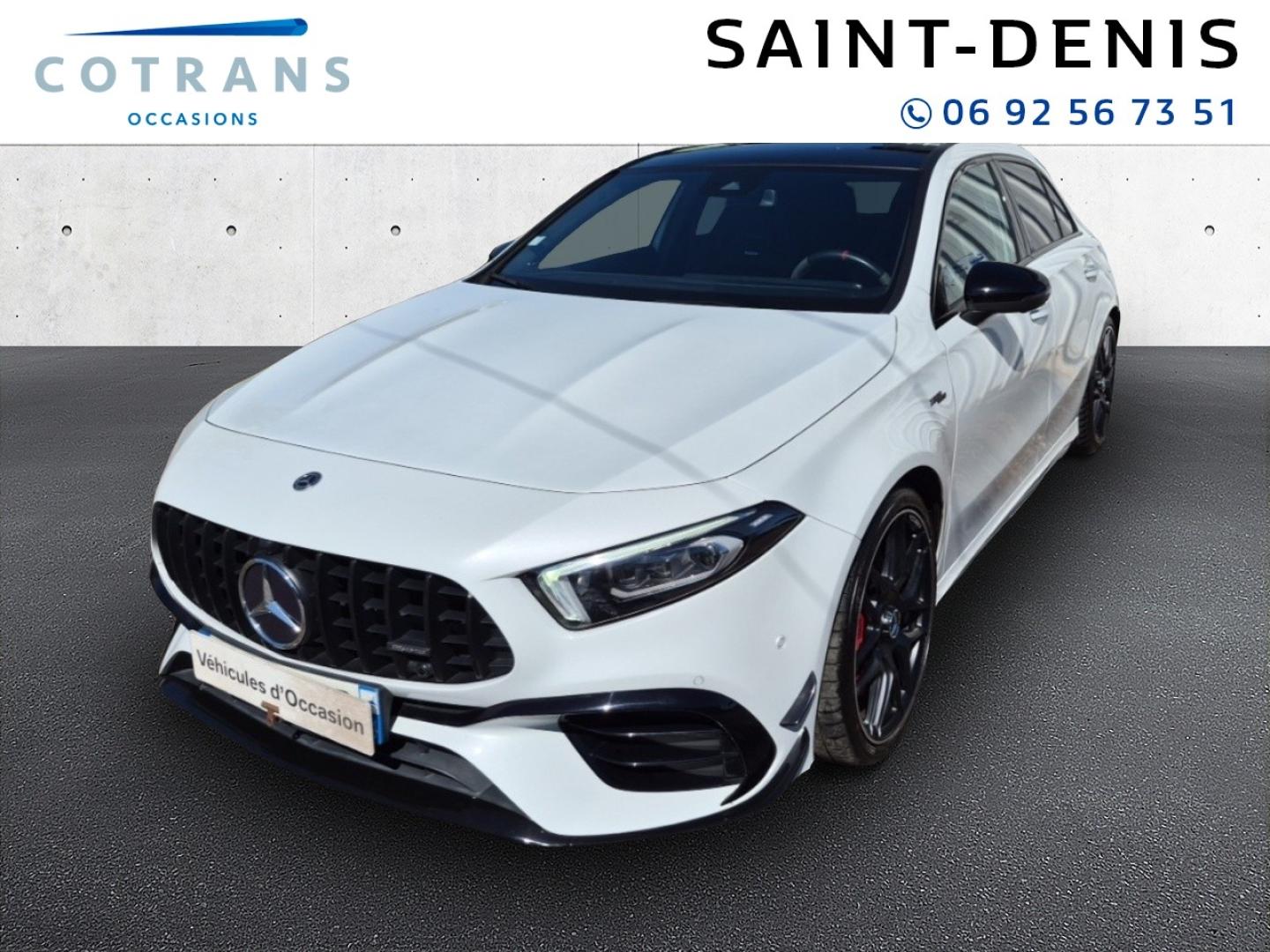 Photo 1 du véhicule MERCEDES-BENZ Classe A 45 AMG 421ch S 4Matic+ 8G-DCT Speedshift - Vue extérieure