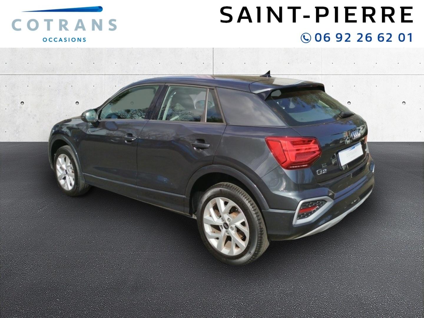 Photo 3 du véhicule AUDI Q2 30 TDI 116ch Design S tronic 7 - Vue extérieure