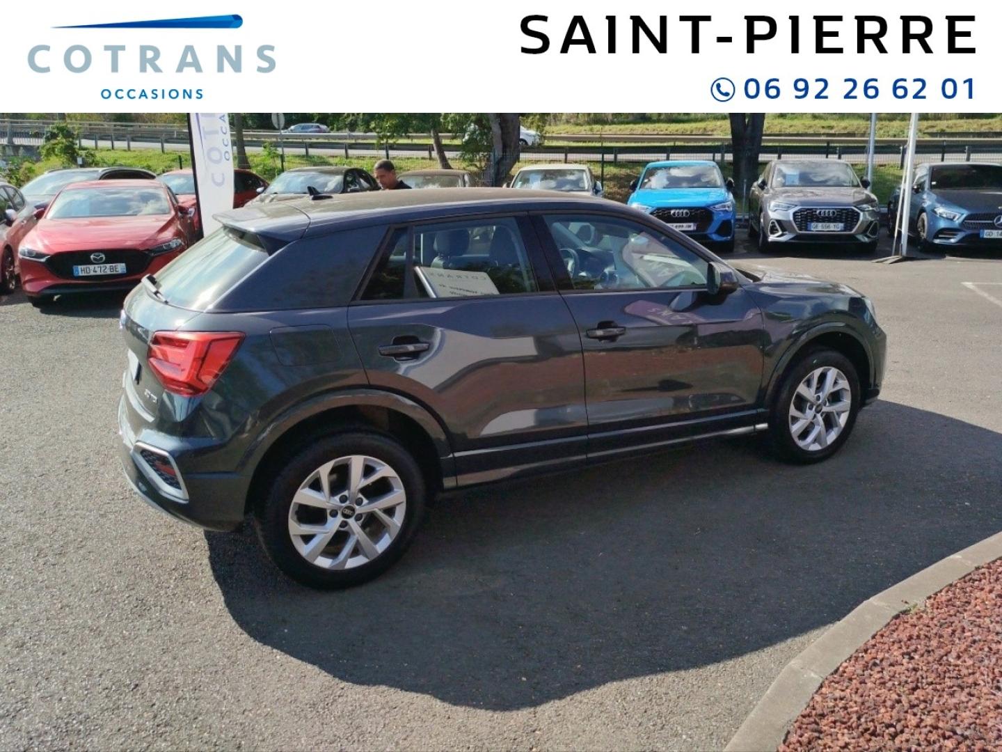 Photo 10 du véhicule AUDI Q2 30 TDI 116ch Design S tronic 7 - Vue extérieure