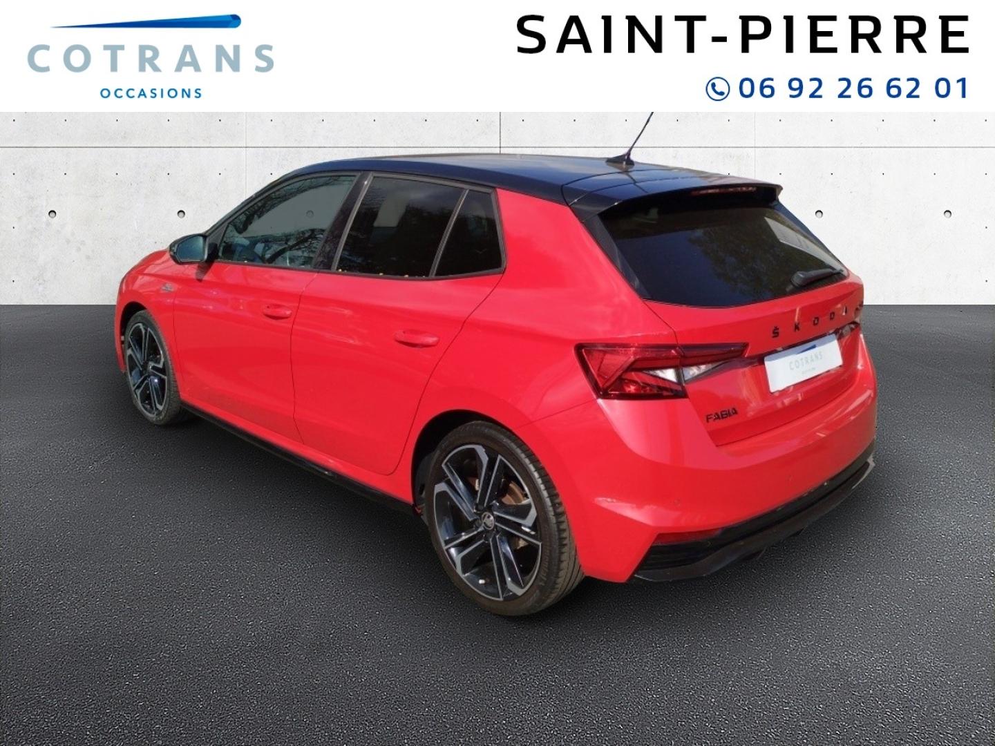 Photo 3 du véhicule SKODA Fabia 1.5 TSI 150ch Monte Carlo DSG7 - Vue extérieure