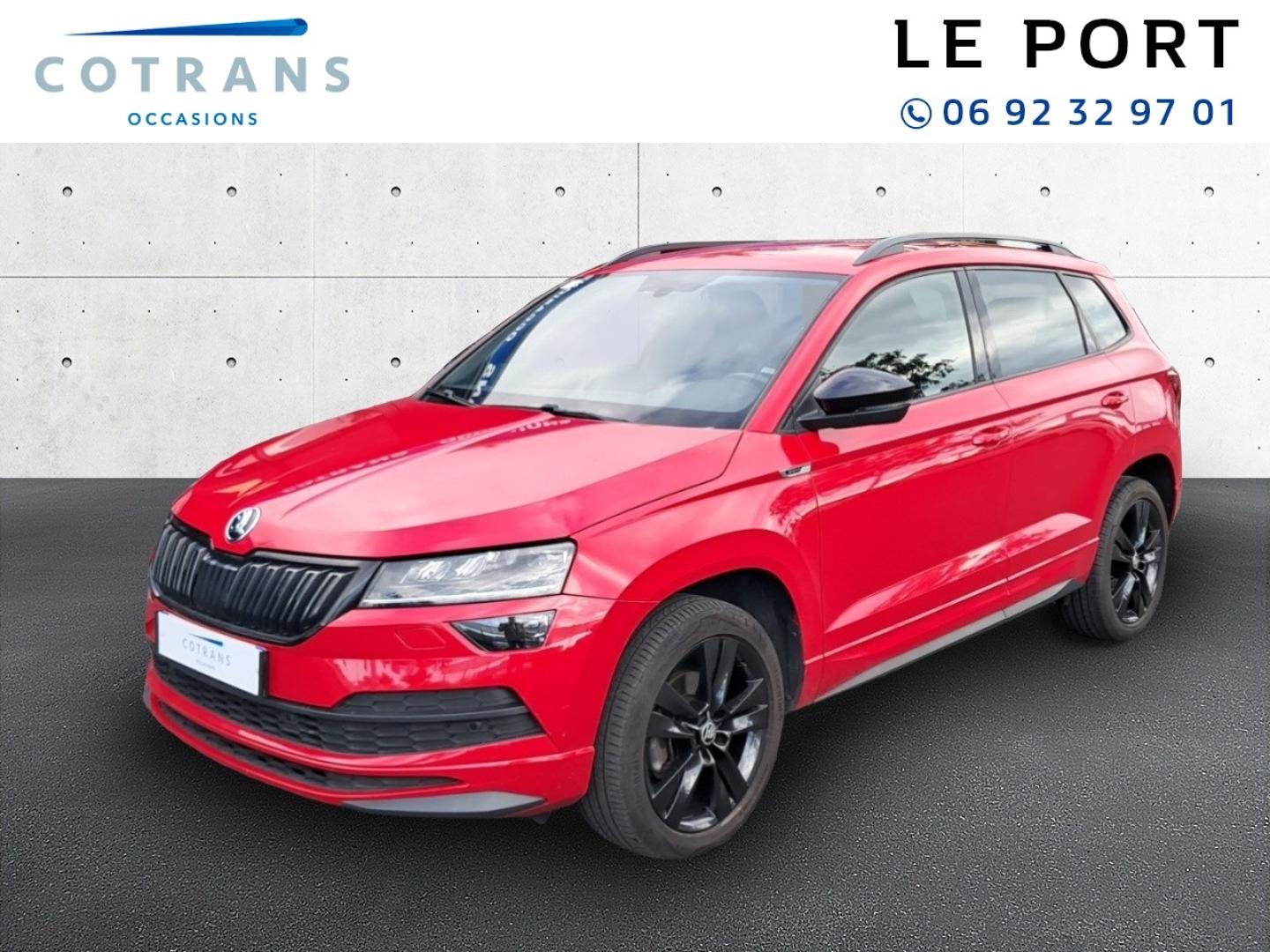 Photo 1 du véhicule SKODA Karoq 1.5 TSI ACT 150ch Sportline DSG7 - Vue extérieure