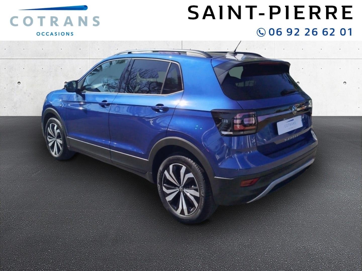 Photo 3 du véhicule VOLKSWAGEN T-Cross 1.0 TSI 110ch Lounge DSG7 - Vue extérieure
