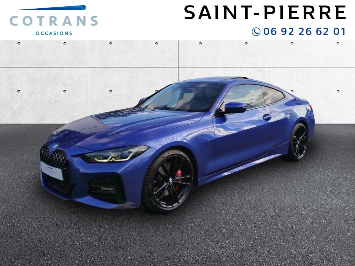 Photo 1 du véhicule BMW Série 4 Coupé 420dA 190ch M Sport - Vue extérieure