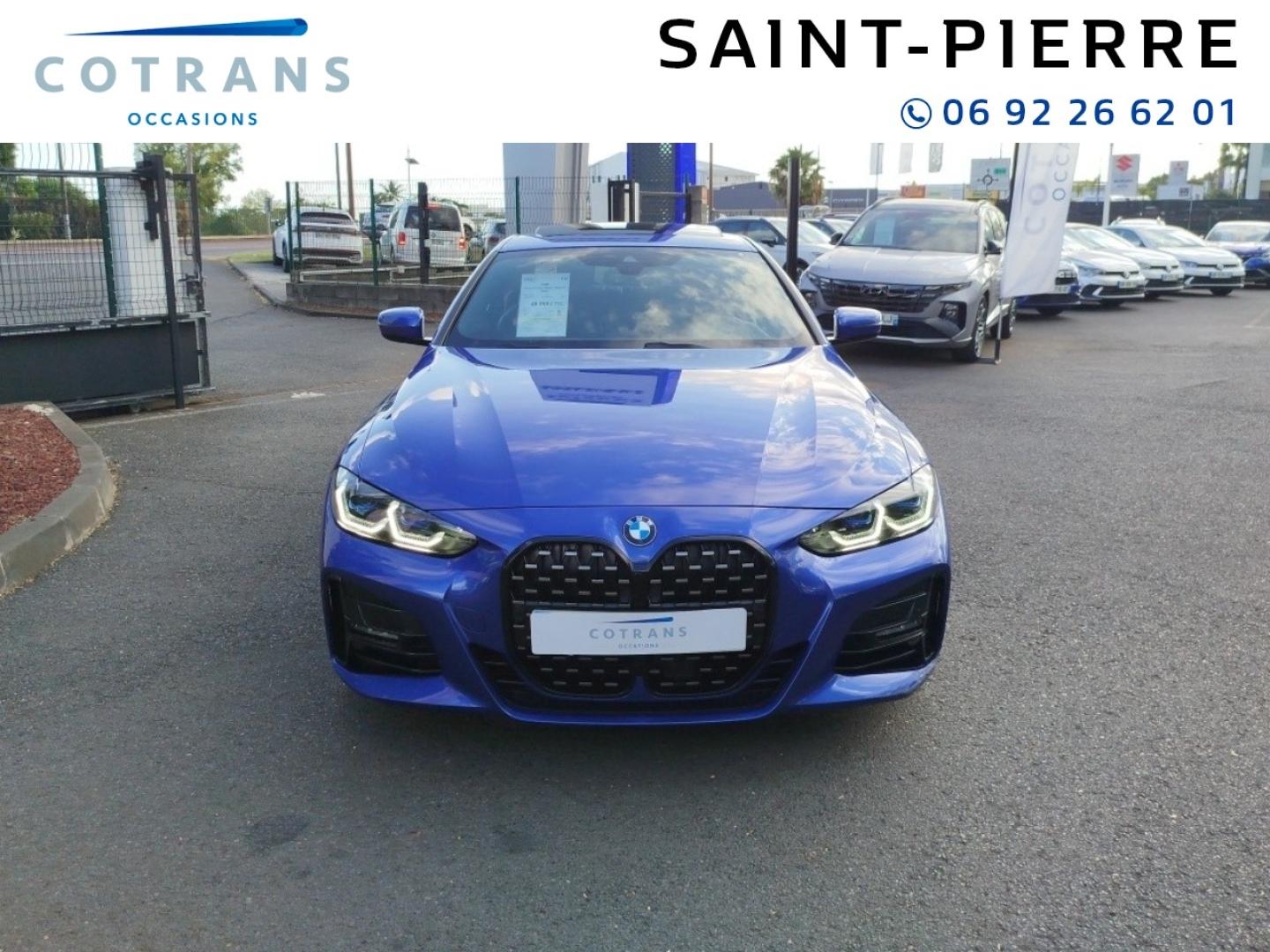 Photo 5 du véhicule BMW Série 4 Coupé 420dA 190ch M Sport - Vue extérieure