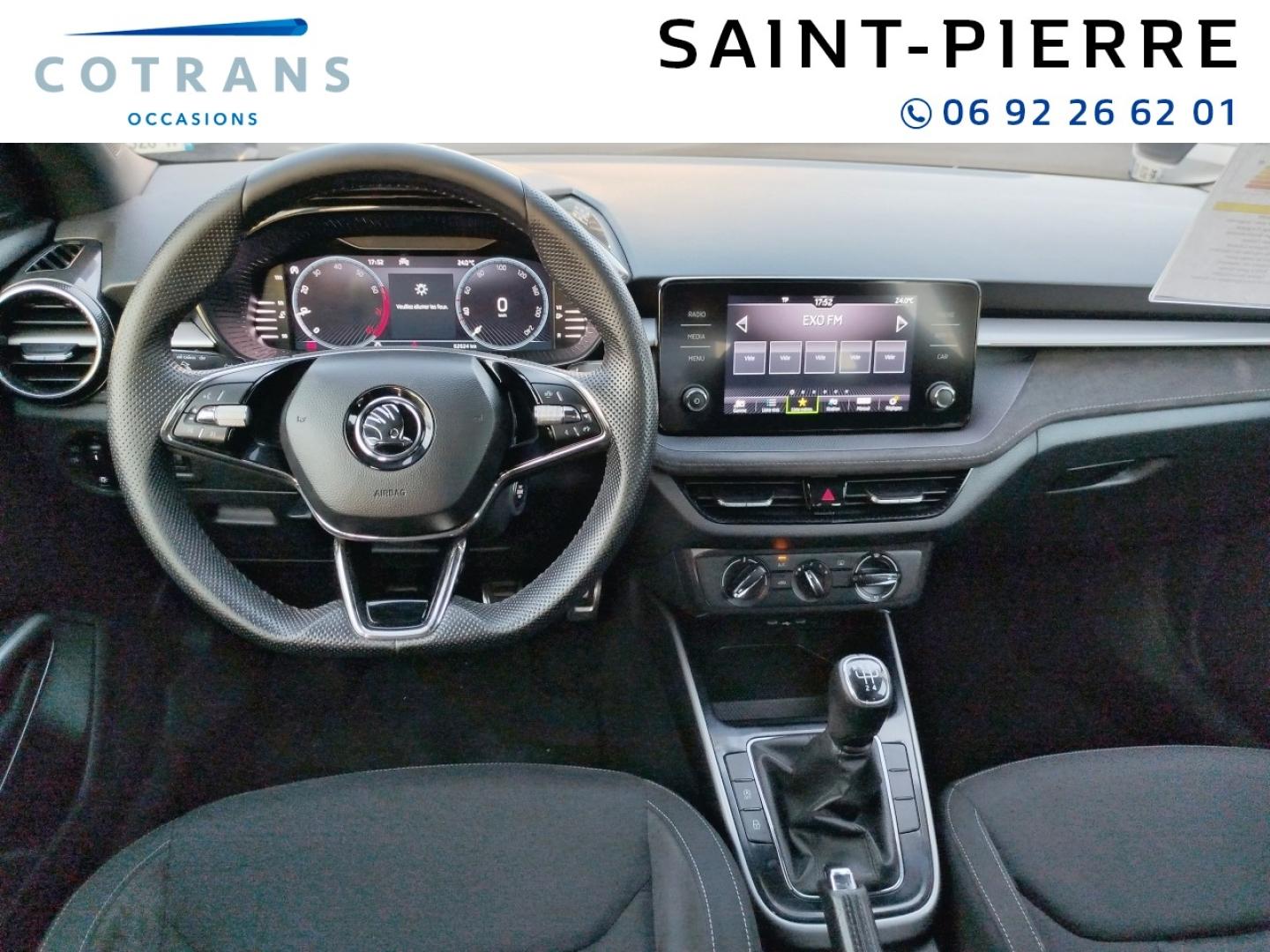 Photo 4 du véhicule SKODA Fabia 1.0 TSI 95ch SPORT BVM - Vue extérieure