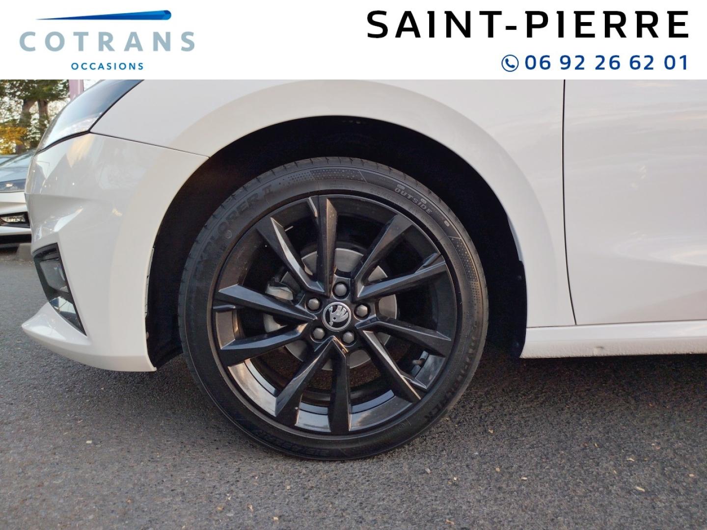 Photo 6 du véhicule SKODA Fabia 1.0 TSI 95ch SPORT BVM - Vue extérieure