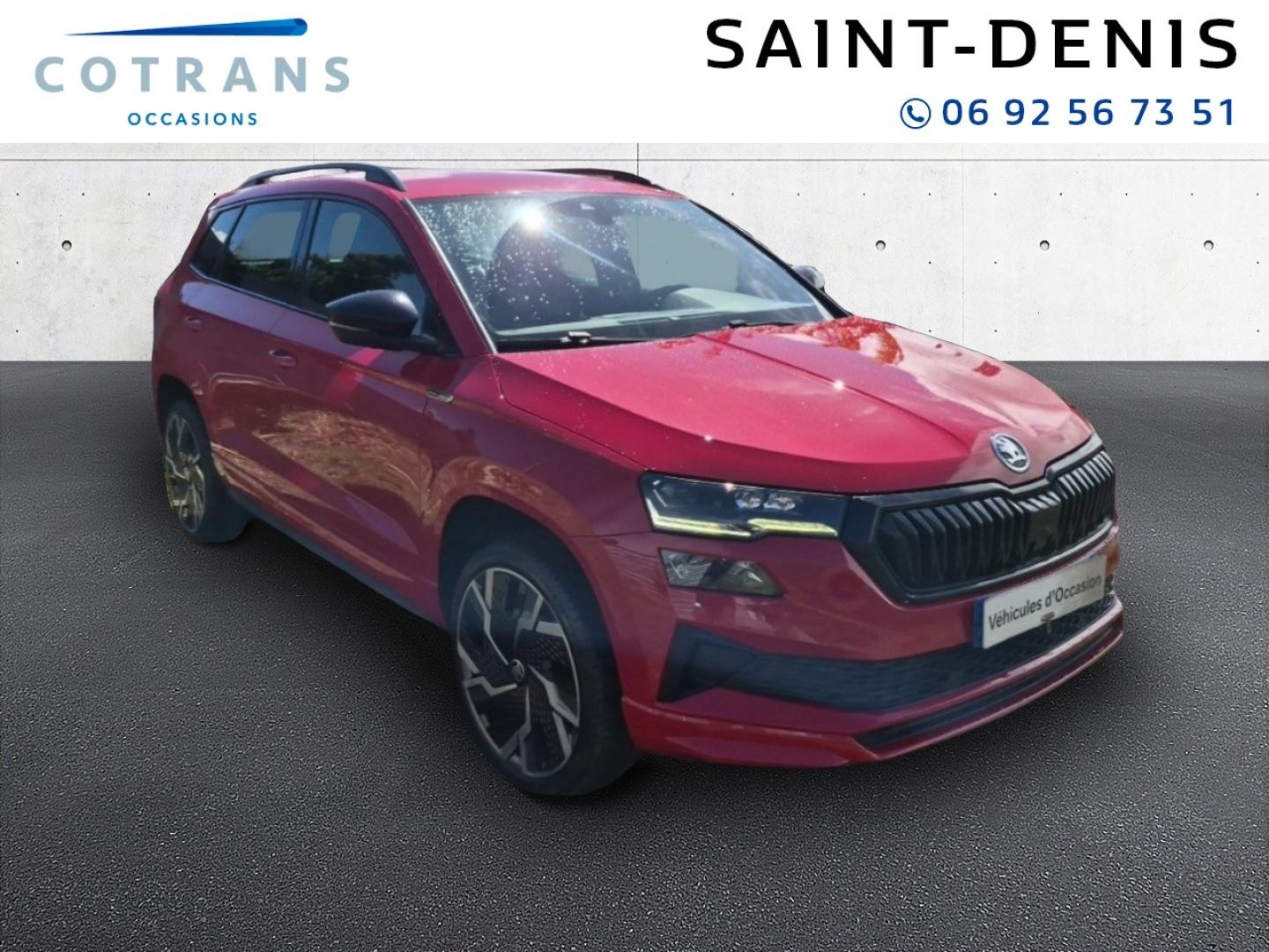 Photo 3 du véhicule SKODA Karoq 1.5 TSI ACT 150ch Sportline DSG7 - Vue extérieure