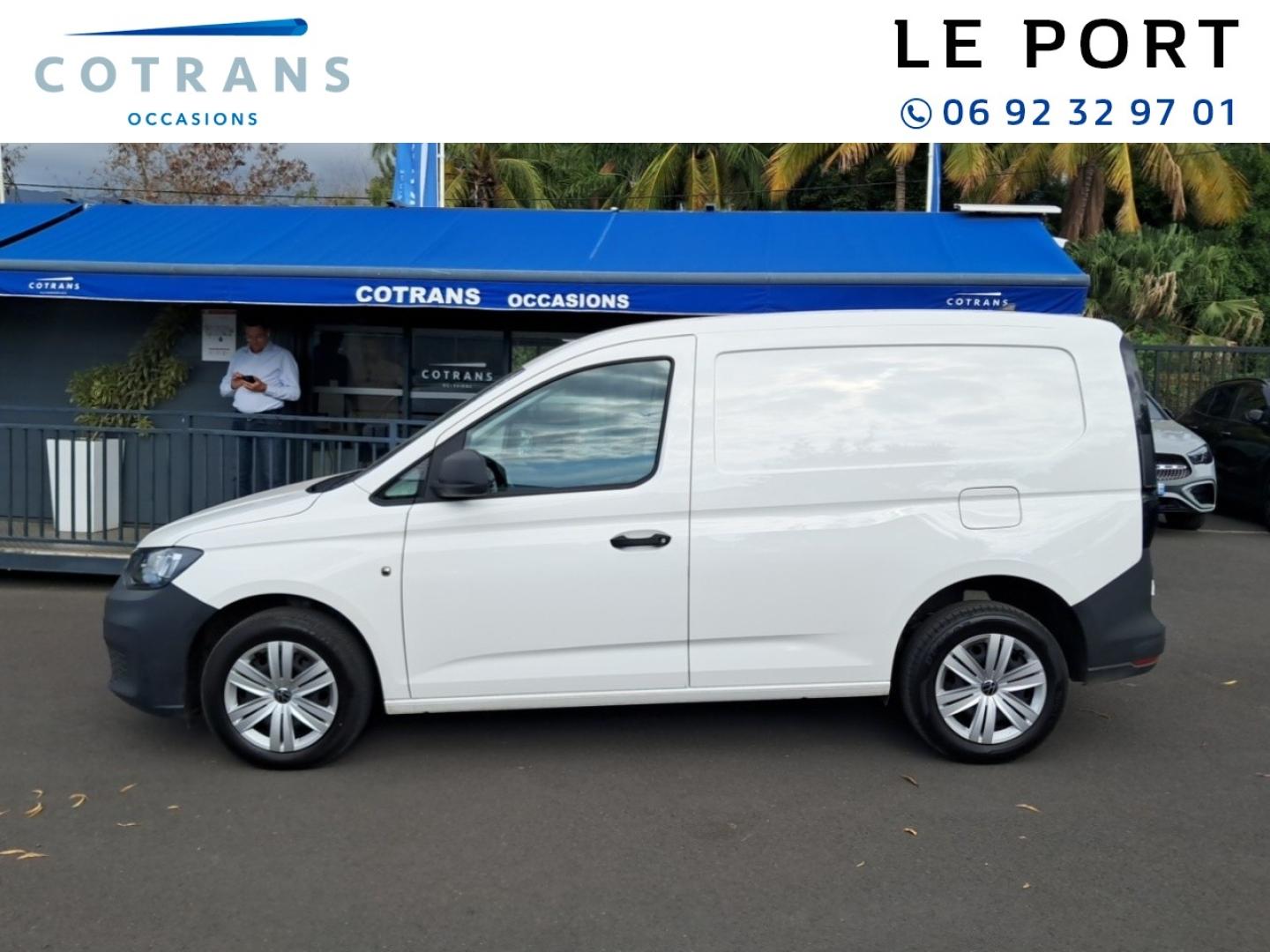Photo 11 du véhicule VOLKSWAGEN Caddy Cargo 2.0 TDI 75ch Business MY23 - Vue extérieure