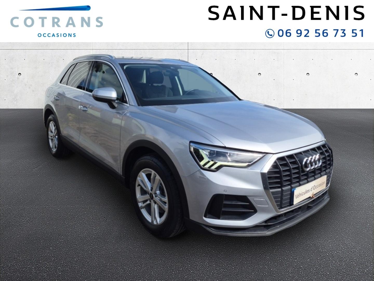 Photo 3 du véhicule AUDI Q3 35 TFSI 150ch Mild Hybrid Design&nbsp;(…) - Vue extérieure