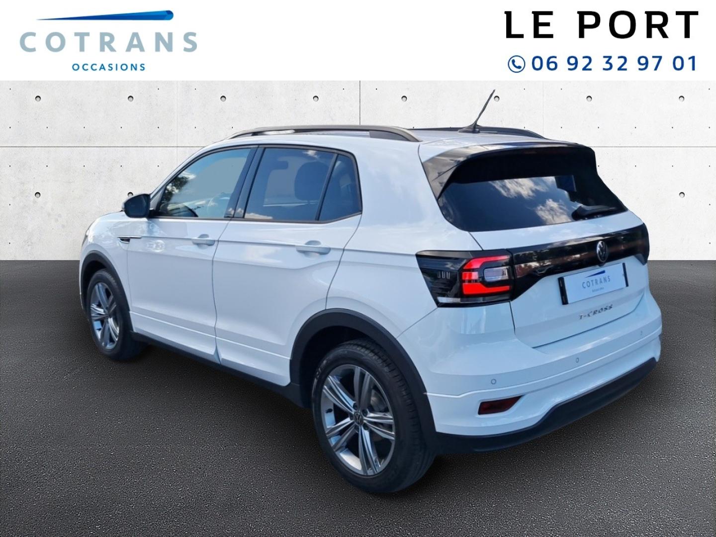 Photo 3 du véhicule VOLKSWAGEN T-Cross 1.0 TSI 110ch R-Line DSG7 - Vue extérieure