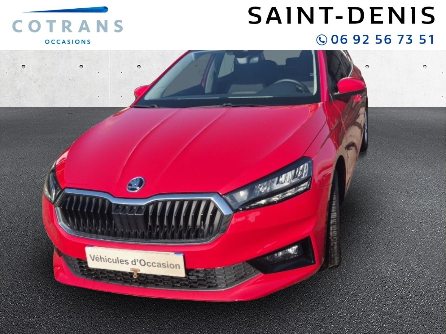 Photo 1 du véhicule SKODA Fabia 1.0 TSI 95ch Style - Vue extérieure