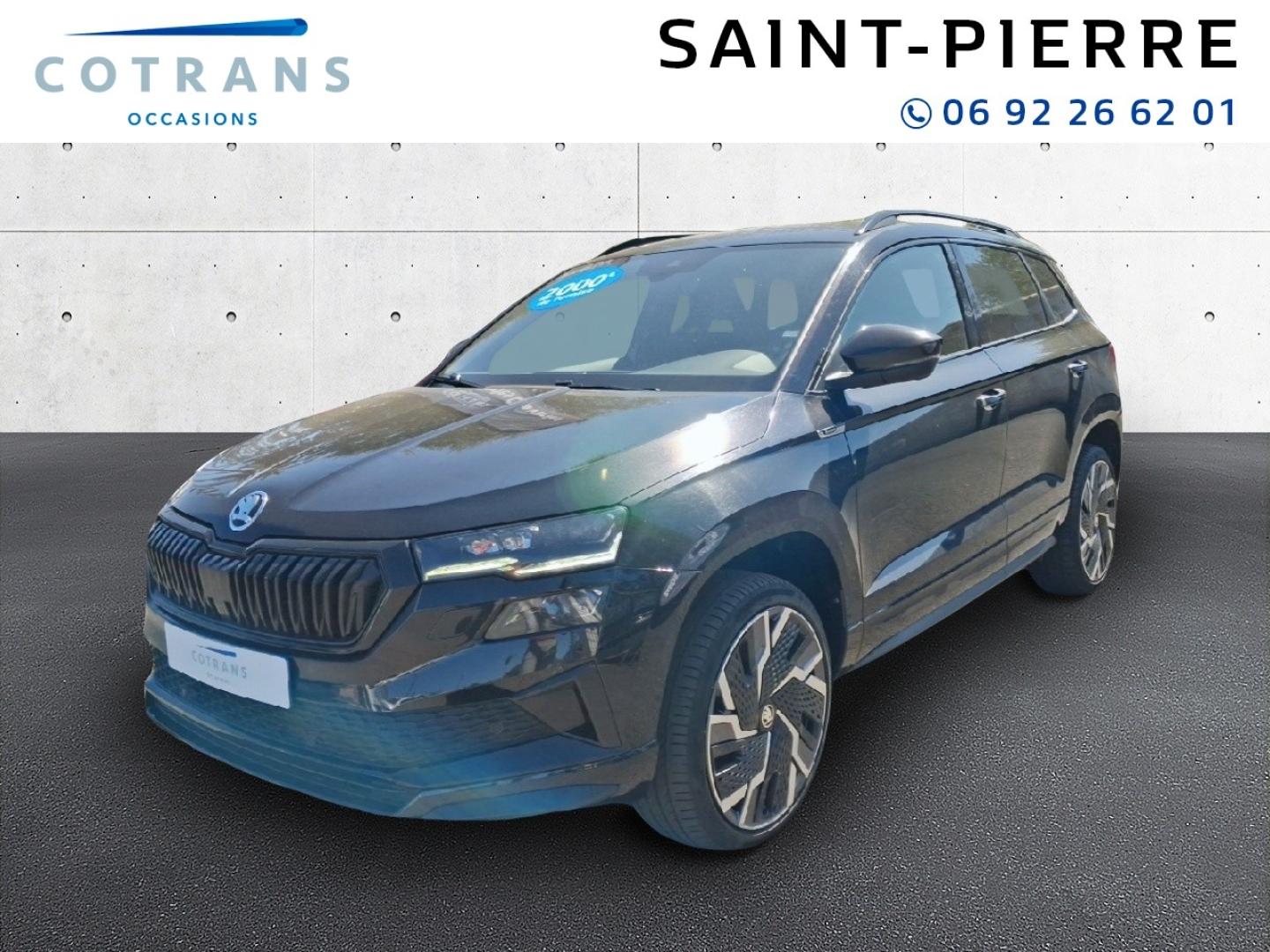 Photo 1 du véhicule SKODA Karoq 2.0 TDI 116ch SCR Sportline DSG7 - Vue extérieure
