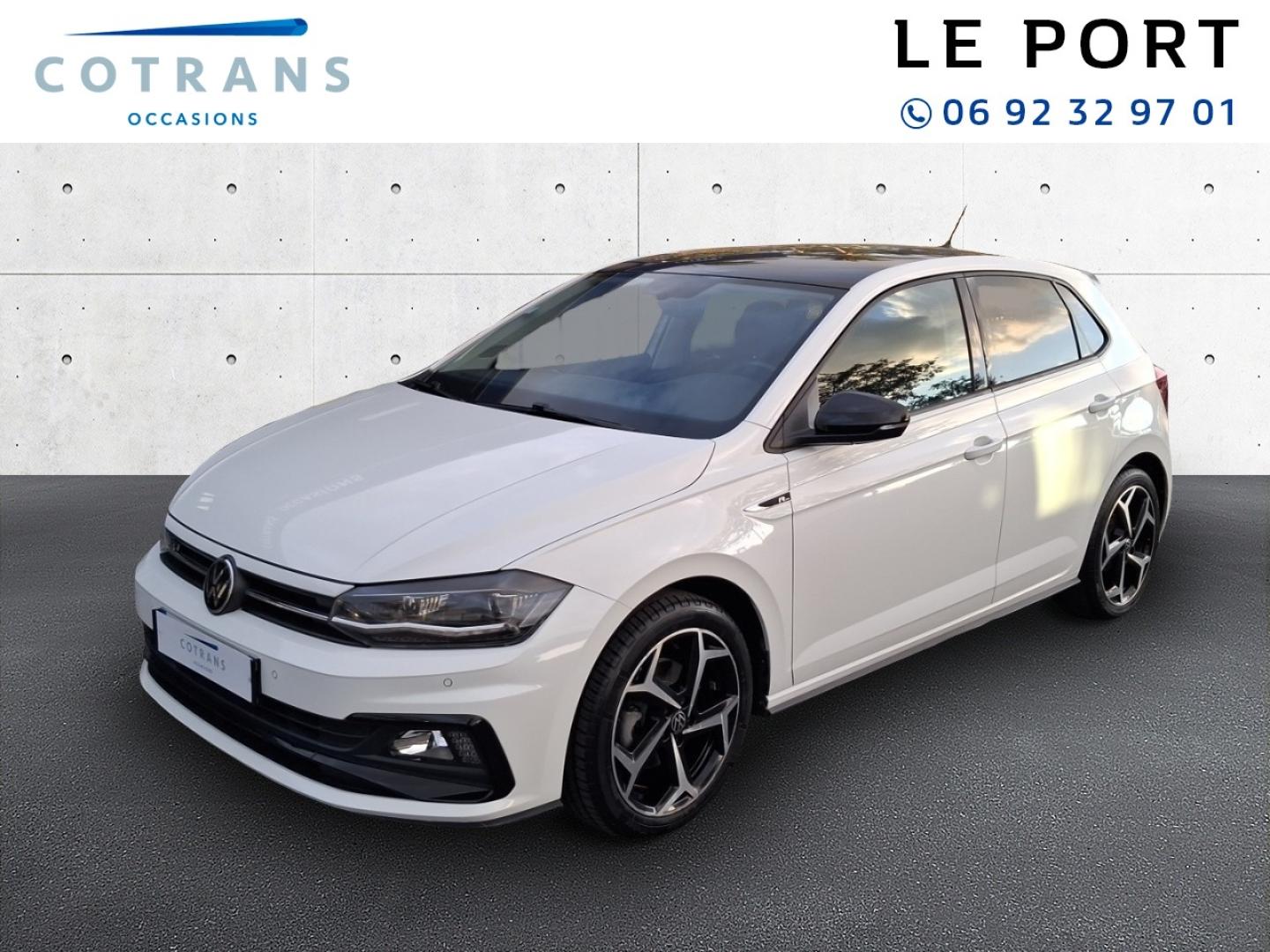 Photo 1 du véhicule VOLKSWAGEN Polo 1.0 TSI 110ch R-Line Euro6d-T - Vue extérieure