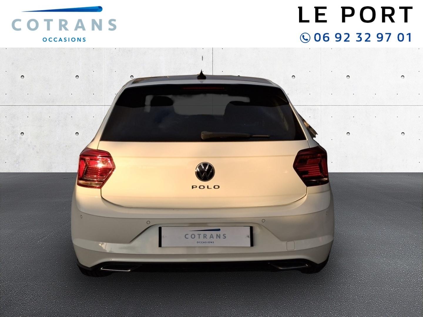 Photo 2 du véhicule VOLKSWAGEN Polo 1.0 TSI 110ch R-Line Euro6d-T - Vue extérieure