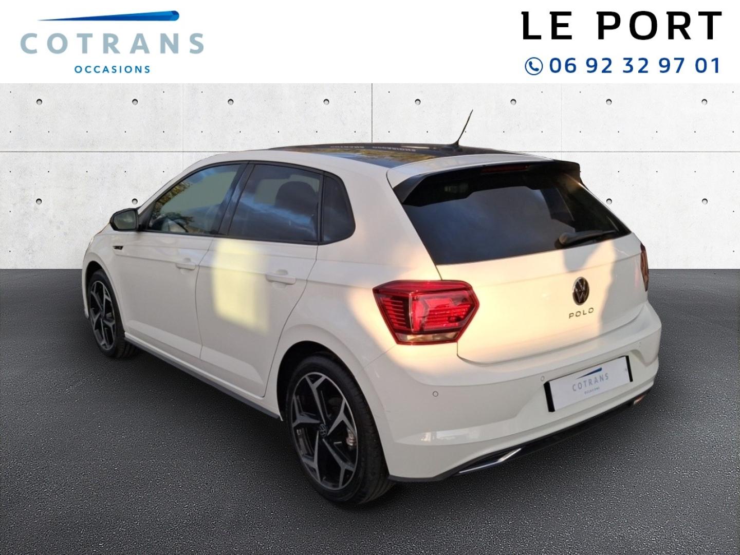 Photo 3 du véhicule VOLKSWAGEN Polo 1.0 TSI 110ch R-Line Euro6d-T - Vue extérieure
