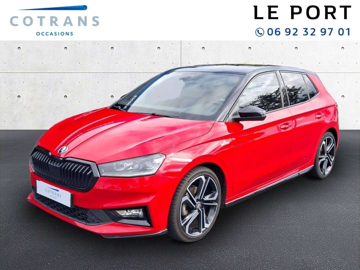 Photo 1 du véhicule SKODA Fabia 1.5 TSI 150ch Monte Carlo DSG7 - Vue extérieure