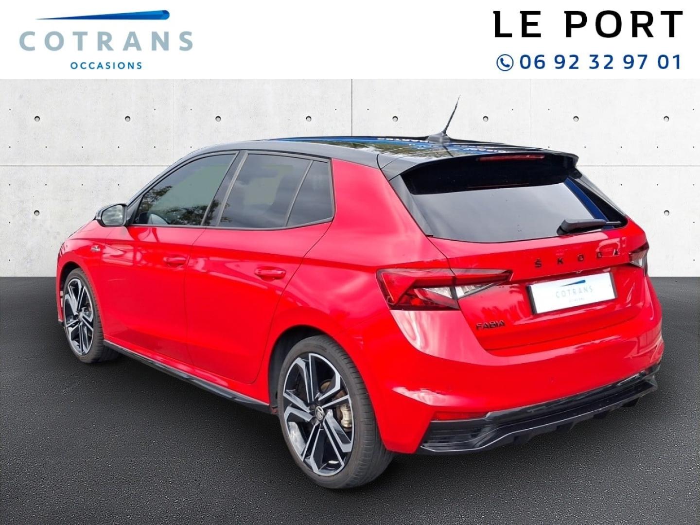 Photo 3 du véhicule SKODA Fabia 1.5 TSI 150ch Monte Carlo DSG7 - Vue extérieure