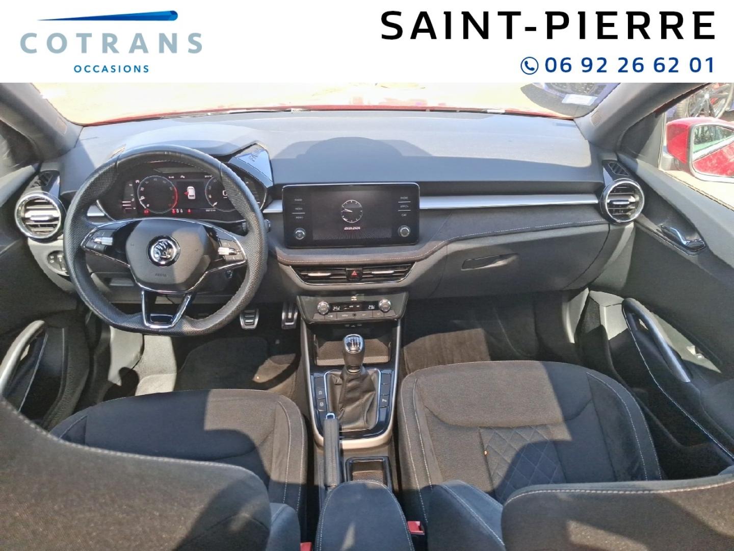 Photo 4 du véhicule SKODA Fabia 1.0 TSI 110ch SPORT EDITION - Vue extérieure