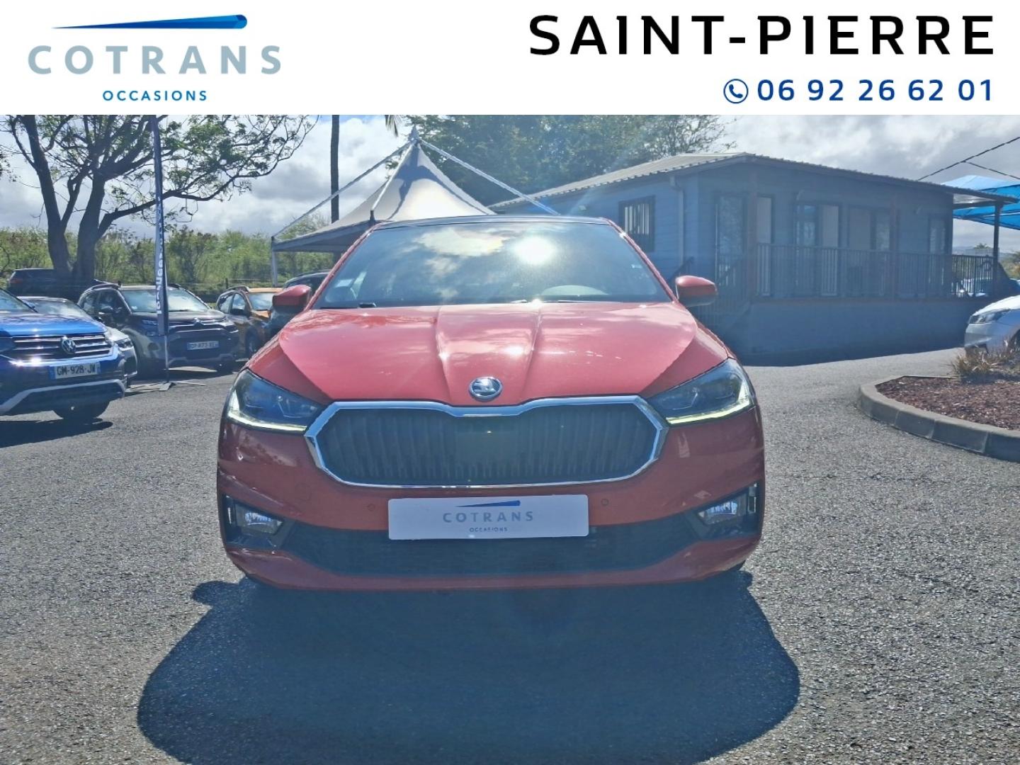 Photo 5 du véhicule SKODA Fabia 1.0 TSI 110ch SPORT EDITION - Vue extérieure
