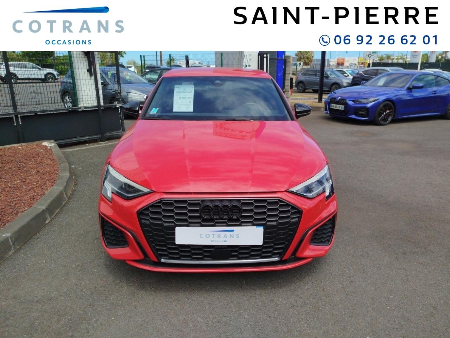 Photo 5 du véhicule AUDI A3 Sportback 35 TFSI 150ch Mild Hybrid S line S&nbsp;(…) - Vue extérieure