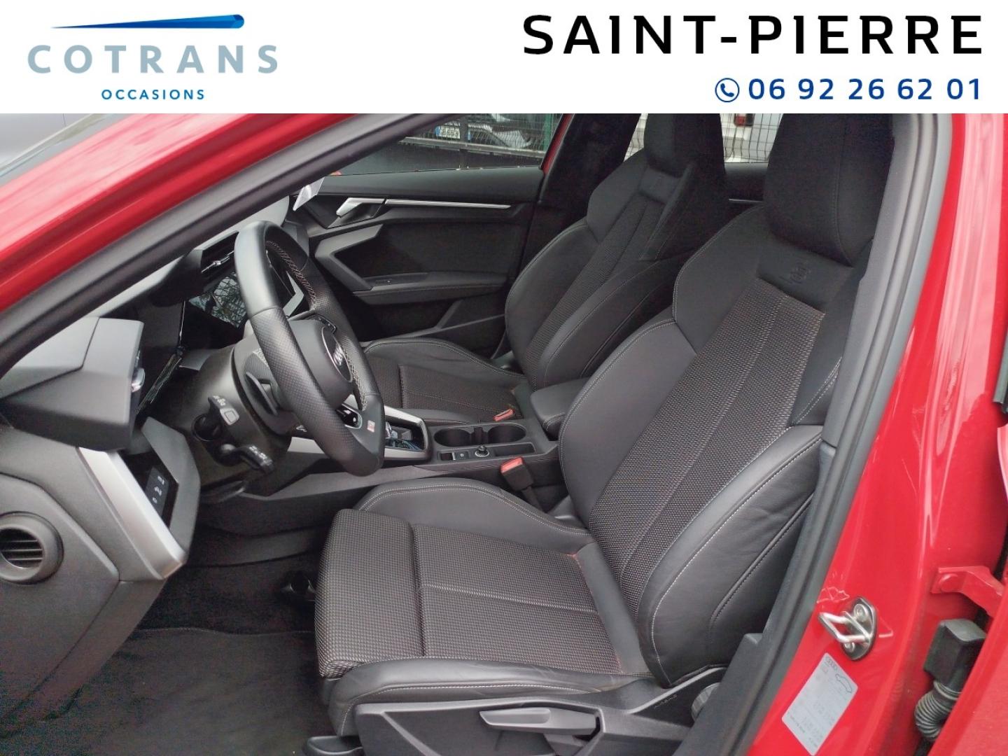 Photo 7 du véhicule AUDI A3 Sportback 35 TFSI 150ch Mild Hybrid S line S&nbsp;(…) - Vue extérieure
