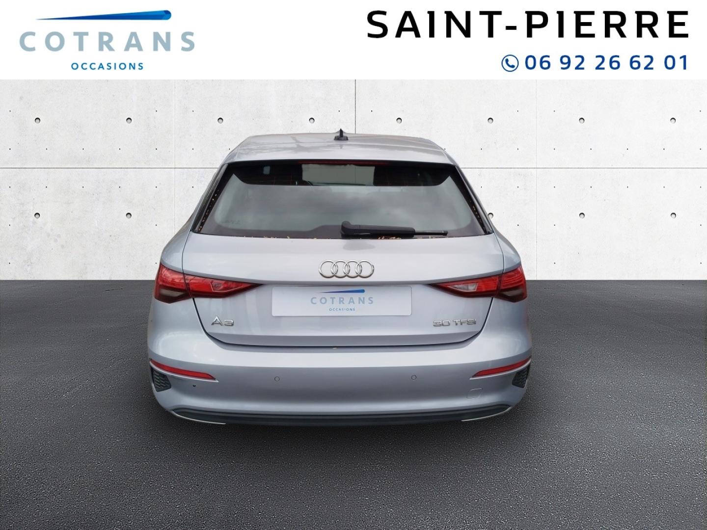 Photo 2 du véhicule AUDI A3 Sportback 30 TFSI 110ch Design - Vue extérieure