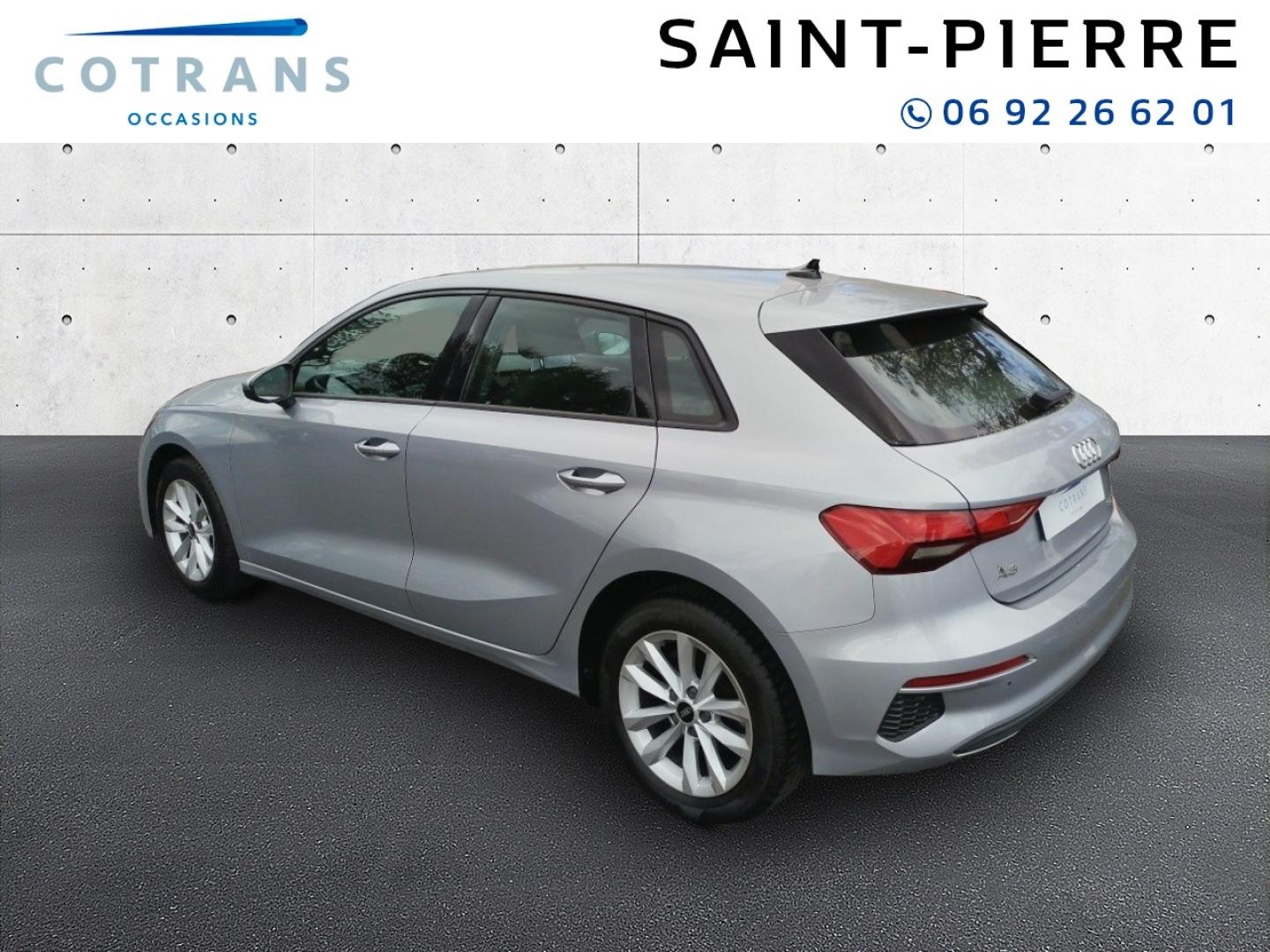 Photo 3 du véhicule AUDI A3 Sportback 30 TFSI 110ch Design - Vue extérieure