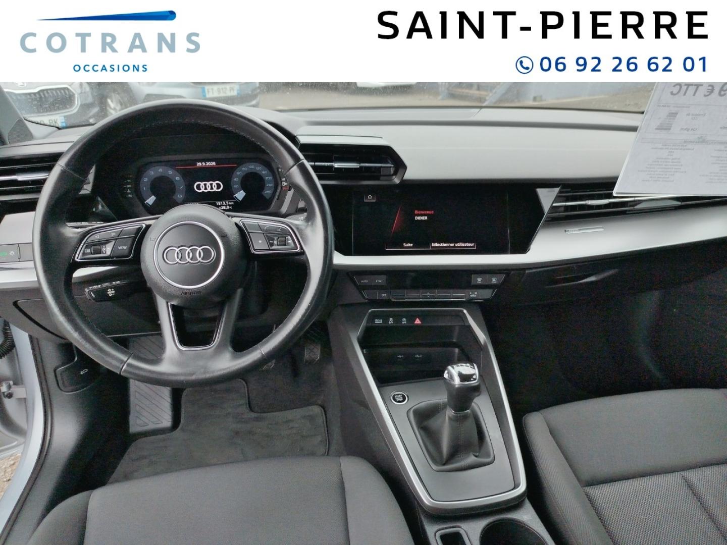 Photo 4 du véhicule AUDI A3 Sportback 30 TFSI 110ch Design - Vue extérieure