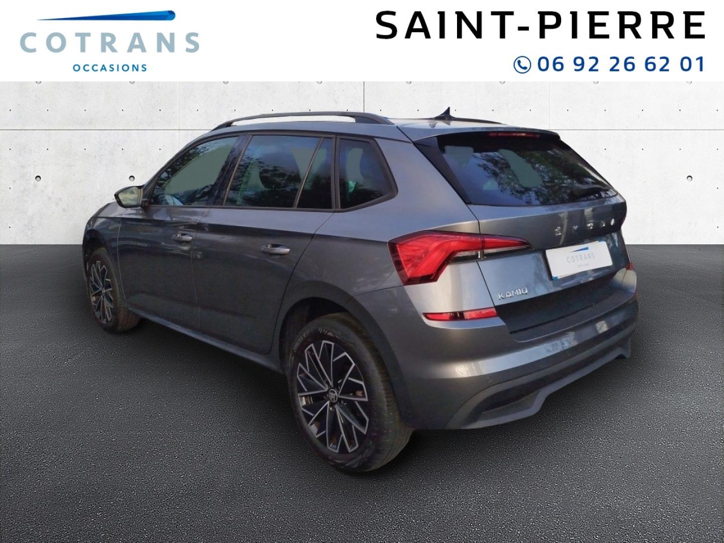 Photo 3 du véhicule SKODA Kamiq 1.0 TSI Evo 110ch Ambition DSG7 - Vue extérieure