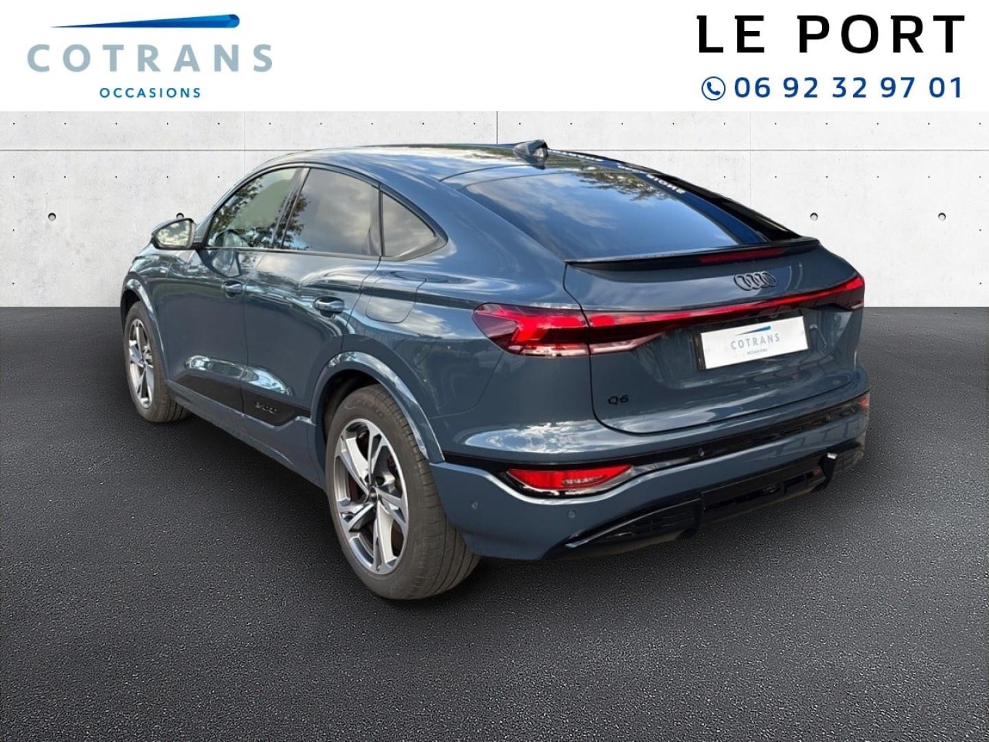Photo 3 du véhicule AUDI Q6 Sportback e-tron e-tron 251ch S line - Vue extérieure